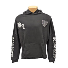 Load image into Gallery viewer, FOCUS 80559 BLACK HEARTLESS HOODIE
