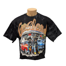 Load image into Gallery viewer, BKYS T1444 (GASLAND) BLACK CROPPED TOP
