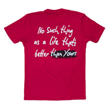 Load image into Gallery viewer, OUTRANK TEE NO SUCH THING RED/BLACK/WHITE
