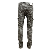 Load image into Gallery viewer, BLACK CAMO DENIM JEANS

