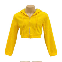 Load image into Gallery viewer, WC YELLOW #YT3761 RHINESTONE TOP
