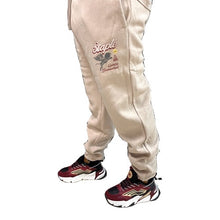 Load image into Gallery viewer, &quot;5 Star Service&quot; Sweatpants (Khaki/White/Maroon)
