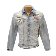 Load image into Gallery viewer, JC JJ2339 ICE WHITE JEAN JACKET
