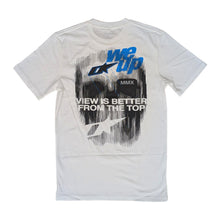 Load image into Gallery viewer, OUTRANK TEE WHITE/BLUE WE UP
