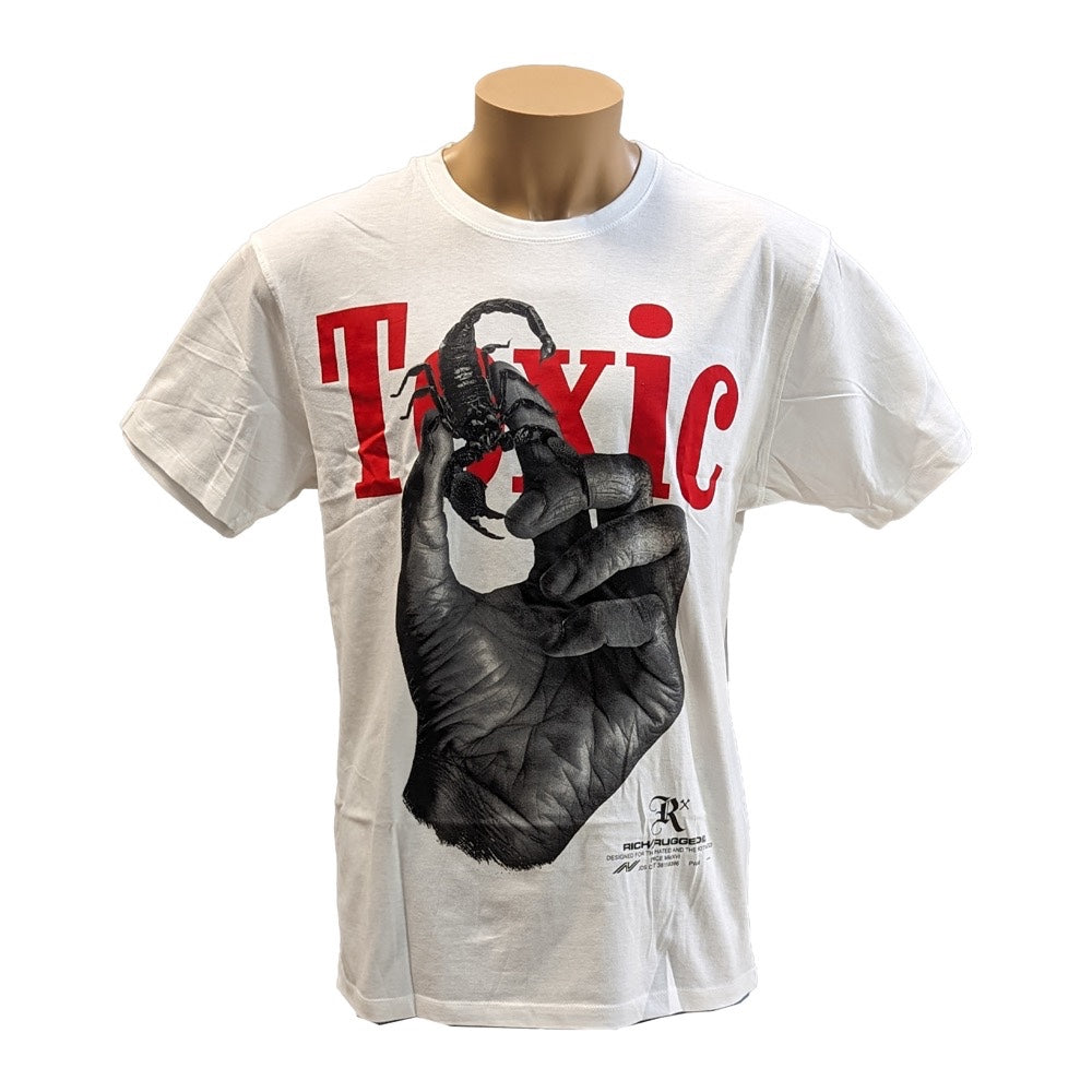 TOXIC (SCORPION) WHITE, RED, BLACK, WHITE