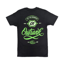Load image into Gallery viewer, OUTRANK BLACK/LIME GREEN TOP TIER
