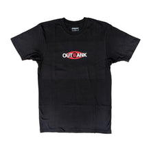 Load image into Gallery viewer, OUTRANK TEE BLACK/RED/WHITE NO QUIET WINS
