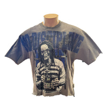 Load image into Gallery viewer, BKYS-T1326 Washed-Grey No Discipline Cropped T-Shirt
