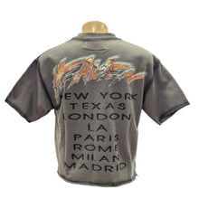 Load image into Gallery viewer, BKYS-T1336 Washed-Grey Cropped T-Shirt
