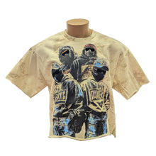 Load image into Gallery viewer, BKYS T1360 WASHED OFF-WHITE Cropped Shirt
