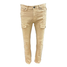 Load image into Gallery viewer, KHAKI DENIM JEANS

