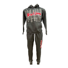 Load image into Gallery viewer, &quot;Rise and Grind&quot; Hoodie (Black/Red)
