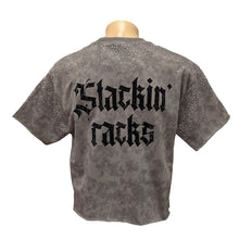 Load image into Gallery viewer, BKYS T1318 WASHED GREY CROPPED SHIRT
