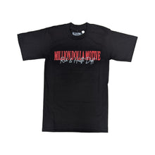 Load image into Gallery viewer, MDM TEE BLACK/RED/GREY RICH &amp; HUSTLE DEPT
