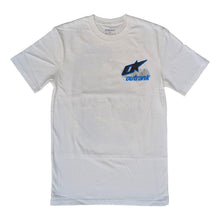 Load image into Gallery viewer, OUTRANK TEE WHITE/BLUE WE UP
