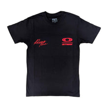 Load image into Gallery viewer, OUTRANK TEE BLACK/RED RACING TEAM
