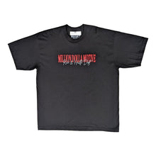 Load image into Gallery viewer, MDM TEE BLACK/RED HUSTLE INVEST LIVE
