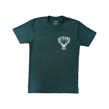 Load image into Gallery viewer, OUTRANK TEE GREEN/WHITE HUNTING CLUB
