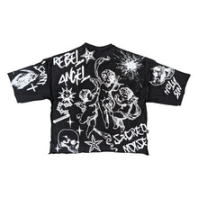Load image into Gallery viewer, SWITCH CROP TEE SM6147 BLACK

