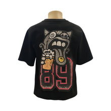 Load image into Gallery viewer, BKYS-C1228 BLACK (DIZZY) CROPPED SHIRT
