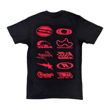 Load image into Gallery viewer, OUTRANK TEE BLACK/RED RACING TEAM
