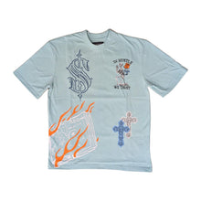 Load image into Gallery viewer, REASON TEE RCS6TM-718 LIGHT BLUE
