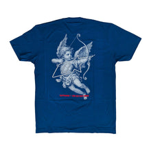 Load image into Gallery viewer, OUTRANK TEE BLUE/RED/WHITE WE DO NOT MISS
