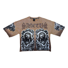 Load image into Gallery viewer, SWITCH CROP TEE SM6172 BROWN
