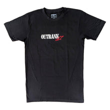 Load image into Gallery viewer, OUTRANK TEE BLACK/RED/WHITE SUCCESS LOOKS BETTER

