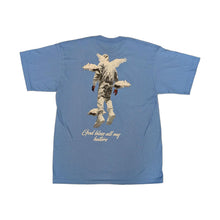Load image into Gallery viewer, MDM TEE BLUE GOD BLESS ALL MY HATERS
